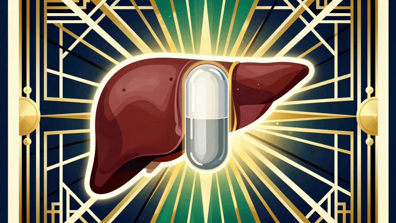 Chronic Hepatitis C: Curative Antivirals and Liver Protection